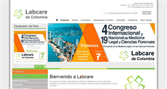 Desktop Screenshot of labcarecolombia.com